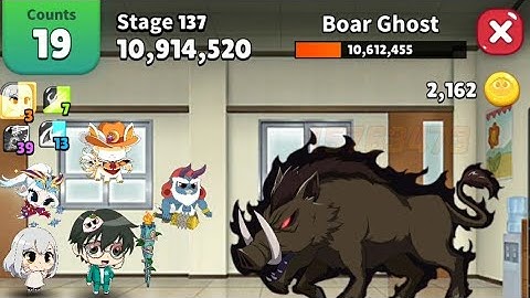 [Daramjia] Boar Ghost Stage 137  - Getcha Ghost game
