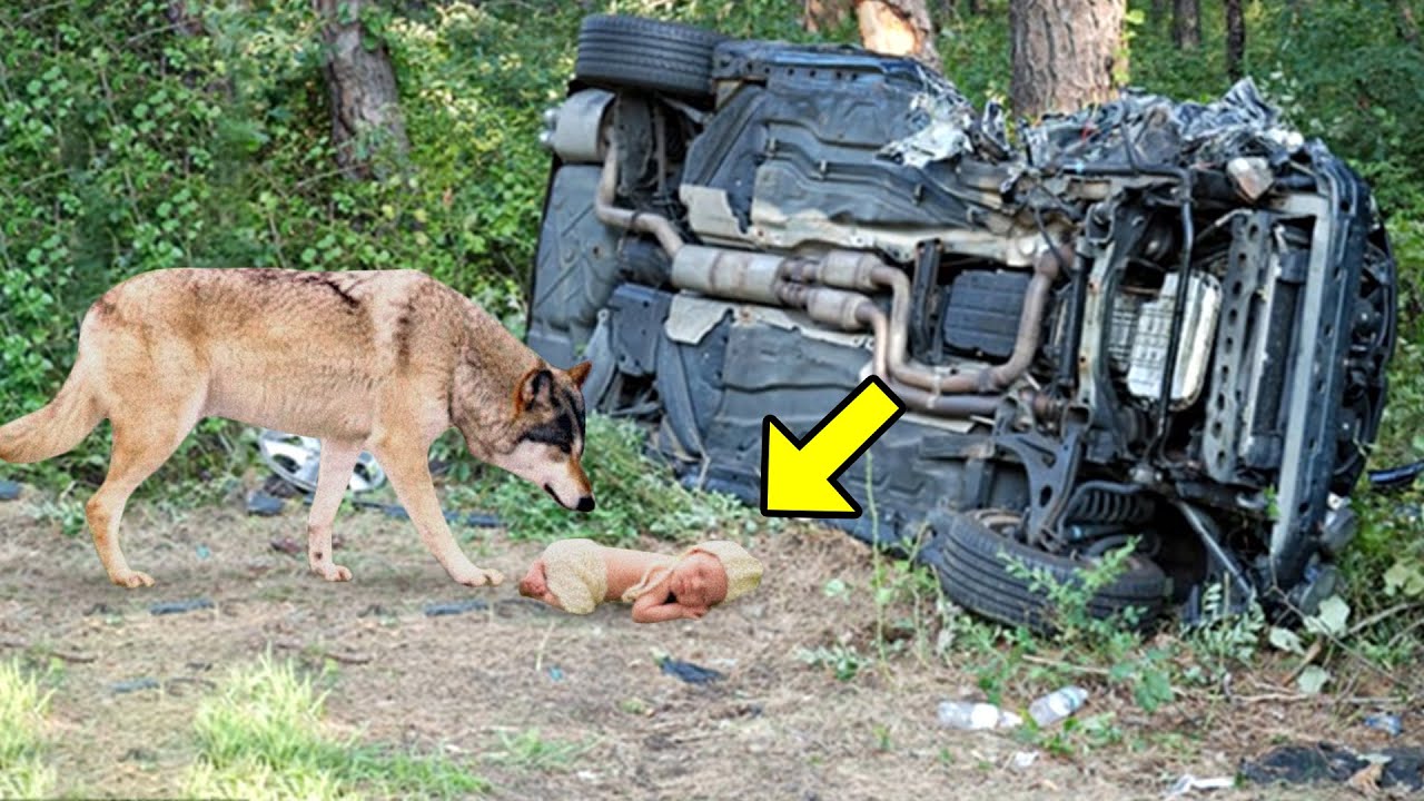 Wolf Finds Newborn Baby After Car Crash and Takes Her to The Forest, Then the Unthinkable