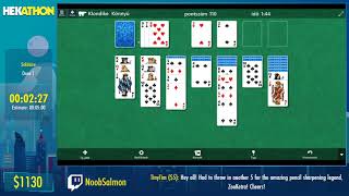 Solitaire [Any%] by NoobSalmon - #HEK20