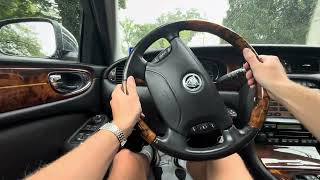 2008 Jaguar XJ Super V8 DRIVING