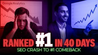 Page 1 Ranking in 40 Days | How I Ranked My Client’s Site #1on Search Engines (2025 Real Case Study)