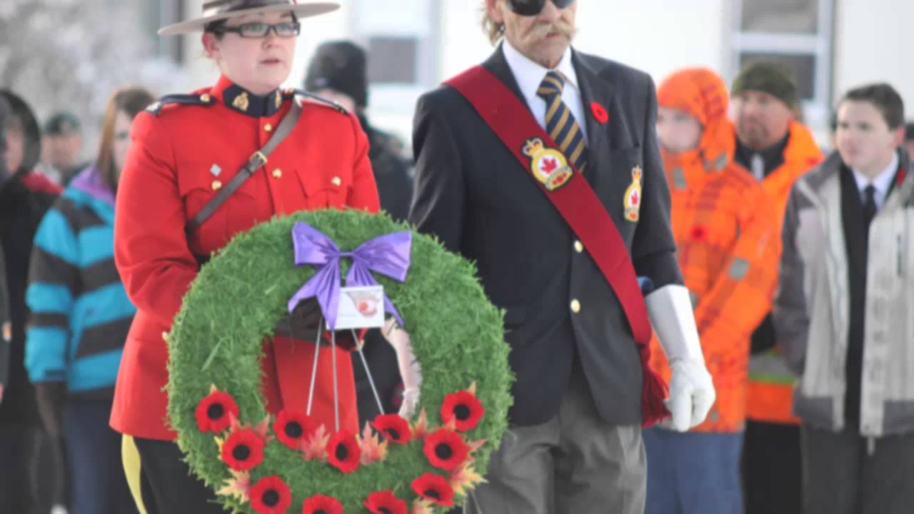 Morinville Remembrance Day 2012 YouTube