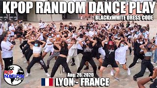 Popnationlyon's kpop random dance play in public, lyon — france,
aug, 26. 2020