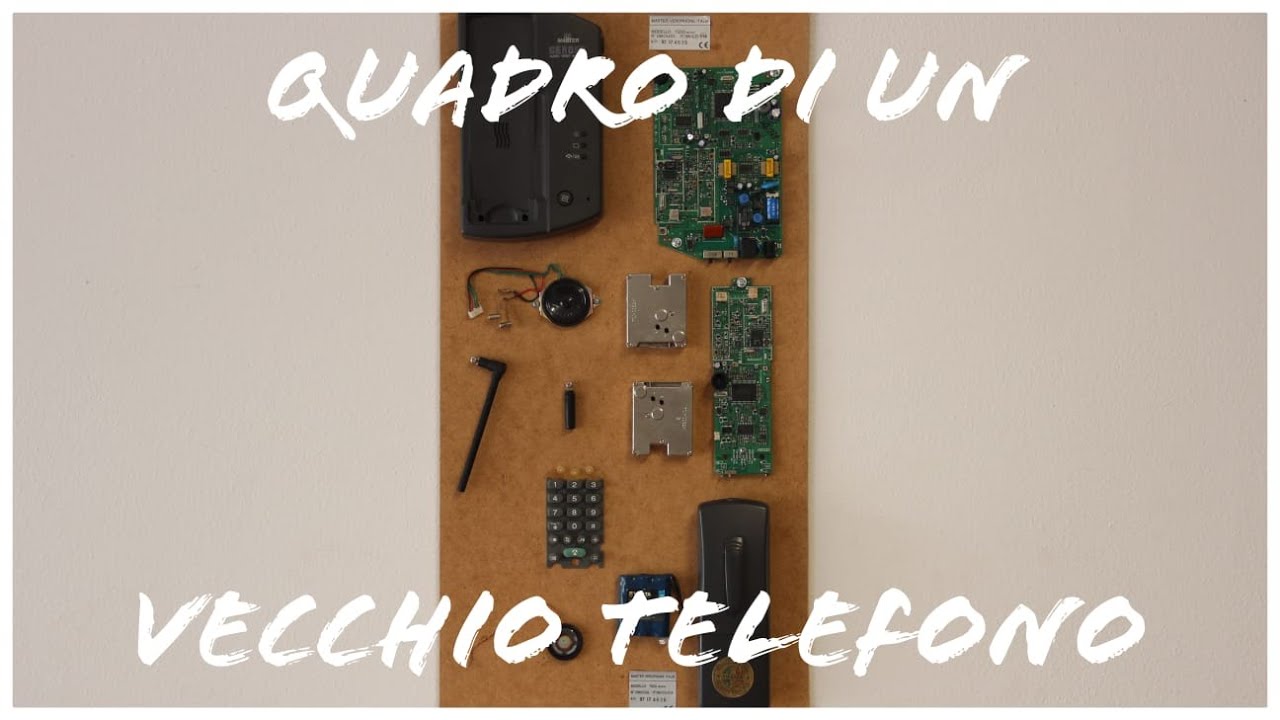 DIY - Smonto e riciclo un VECCHIO TELEFONO! - Wood&Handcraft 💡