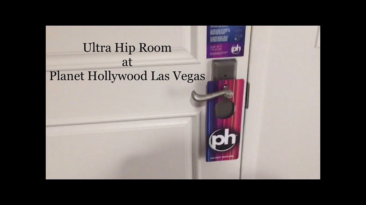 Ultra Hip Room Tour At Planet Hollywood Las Vegas Youtube