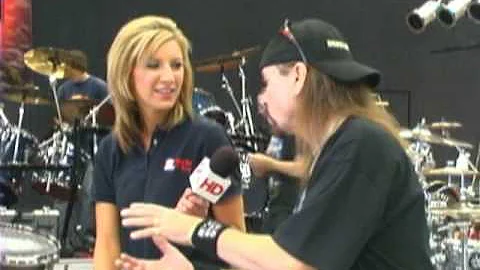 Marla Carter from KJRH interviewing Mike Depetrill...