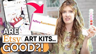 Trying "ART KITS" I FOUND On ETSY?! the best yet..??