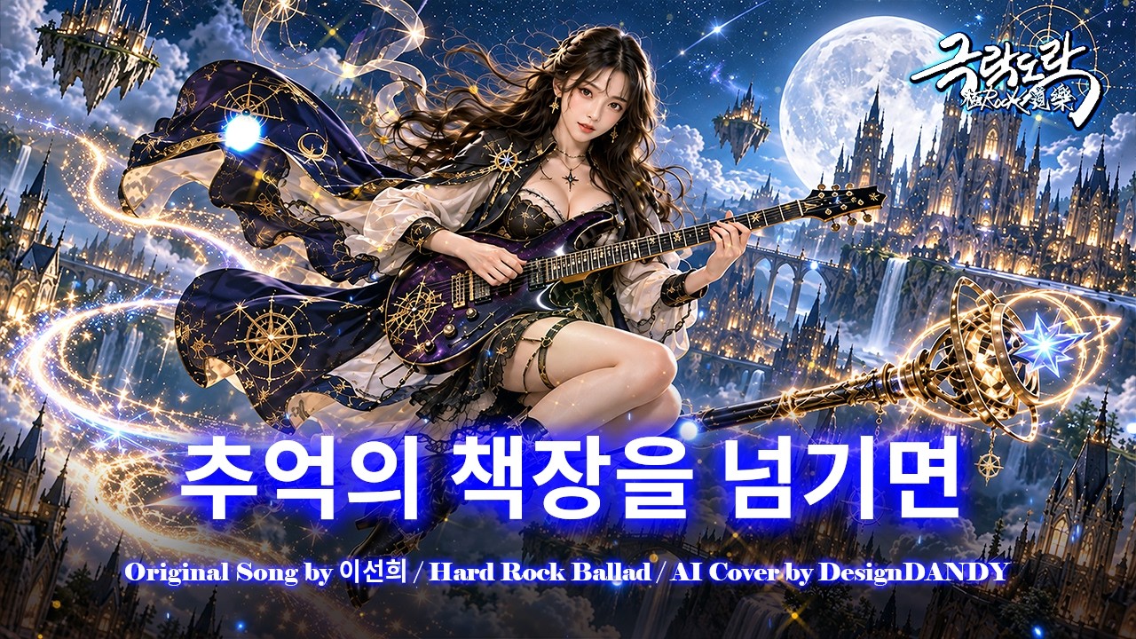 이선희 - 추억의 책장을 넘기면 (Hard Rock Ballad Ver.) 🎵 [상남자 AI 커버]