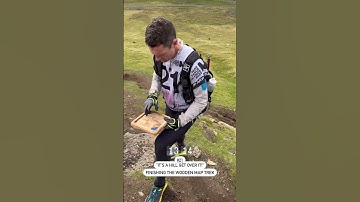 Adventure Racers love maps.  Wooden map, no problem!