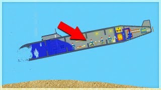 НА ПОДЛОДКЕ ВЫШЛИ ИЗ СТРОЯ ВСЕ ДВЕРИ | FLOATING SANDBOX