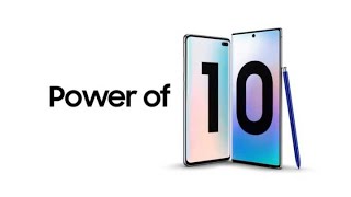 Galaxy S10  & Galaxy Note10  | Power of 10 | Samsung