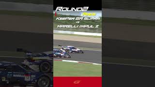 【SUPER GT Rd 2 FUJI】FINAL GT500  KeePer CERUMO GR Supra vs  MARELLI IMPUL Z 大湯のオーバーテイク!!