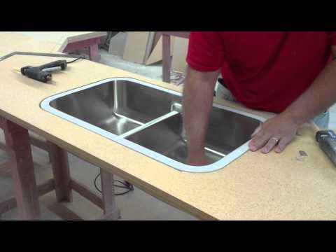 Bevel Edge And A Undermount Sink