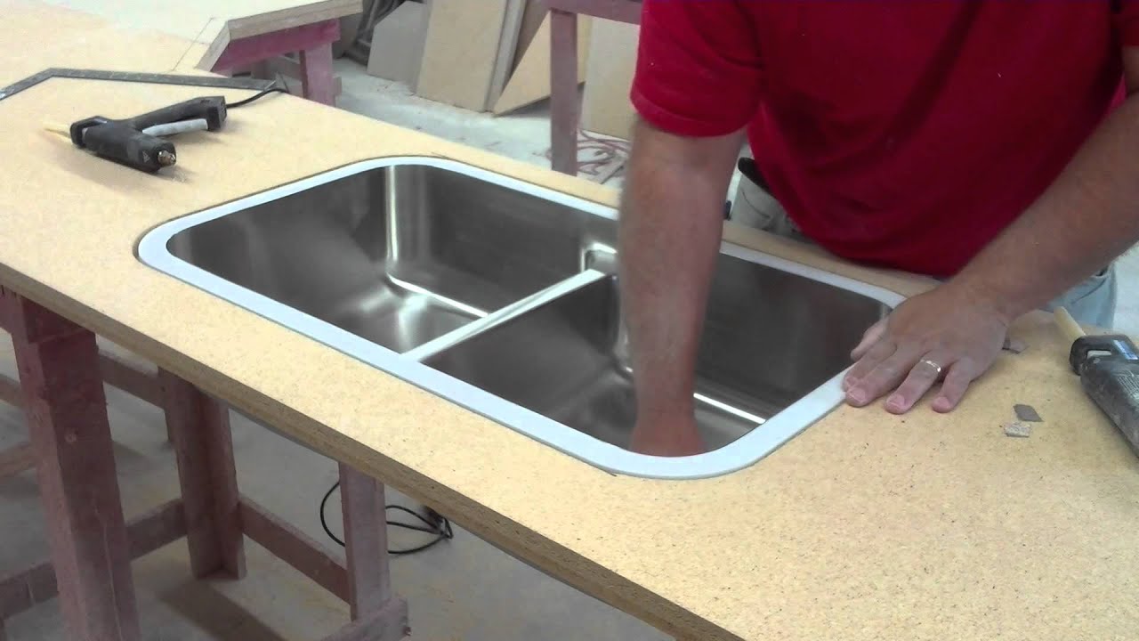 Bevel Edge And A Undermount Sink