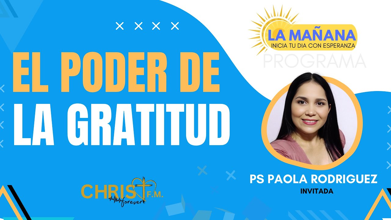 EL PODER DE LA GRATITUD - YouTube
