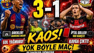 BARCELONA 💥 B04 LEVERKUSEN 🔥🔥E FUTBOL LİGİ 3.KLASMAN SAVAŞLARI ⚽️🎮☠️ YOK YOK BU MAÇTA🔥🔥🎮