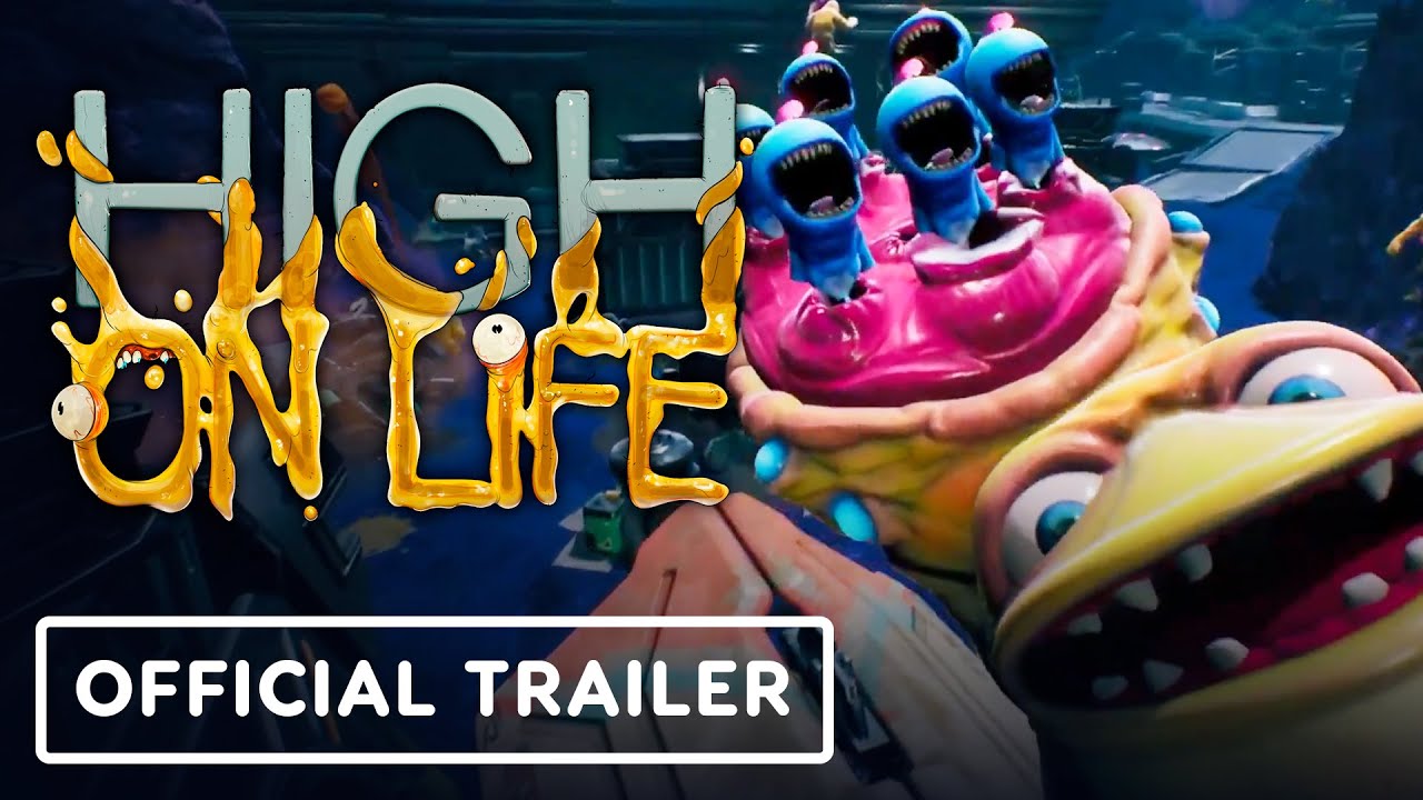 High on Life gameplay trailer blends Doom: Eternal with Rick and Morty