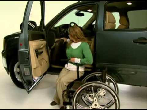 Power Chair Lift - Stow-Away Transfer Seat | Hudson Accessibility