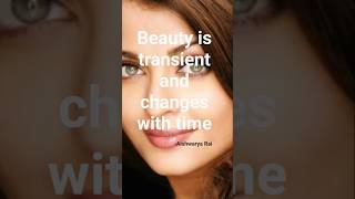 &quot;Beauty fades, time changes all — cherish your face before it becomes a memory.#Aishwarya#Beauty