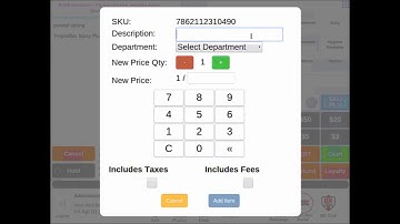How to Make a Sale & Scan a Product on NRS POS (Point of Sale) System