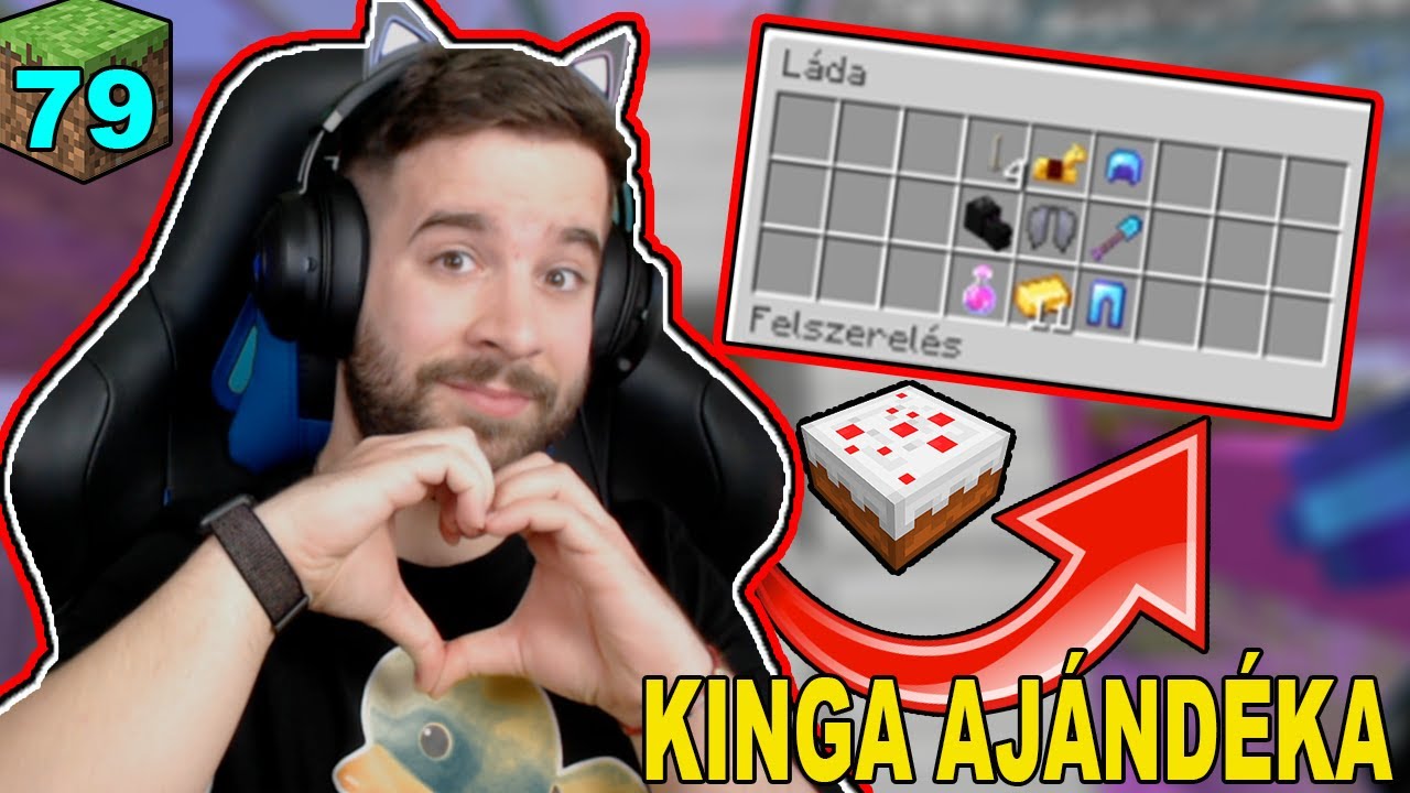 MEGLEPEM KINGÁT 20. SZÜLINAPJÁRA a MINECRAFTBAN ! 🎂 | KIVISSZÜK A MINECRAFTOT 79. ep.