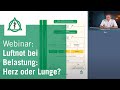 Luftnot unter Belastung: Herz oder Lunge? Webinar der Asklepios Klinik Altona | Asklepios