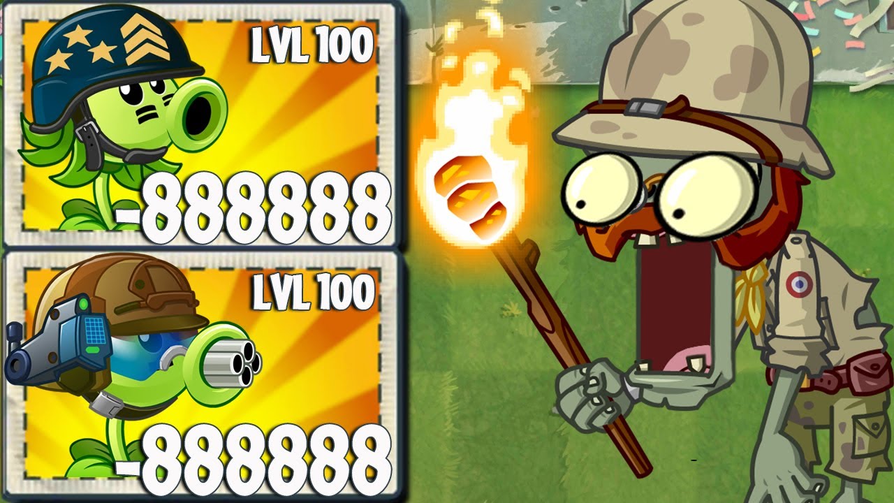 PvZ 2 Challenge - Super Explorer Zombie Level 40 Vs Every