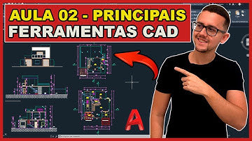 AutoCAD 2023 - Aula 02 - Curso Básico p/ Iniciantes - Principais Comandos Utilizados no Projeto