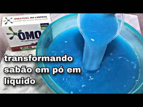 Vídeo: Você pode transformar líquido em pó?