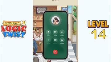 Brain puzzle 2 logic twist level 14  Walkthrough Solution