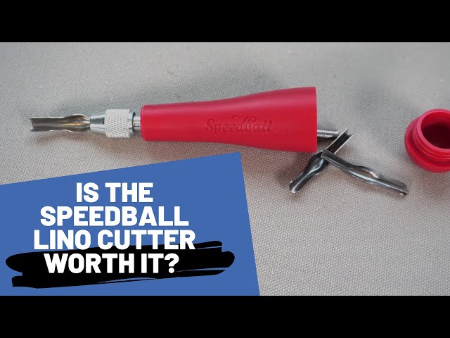 Speedball linoleum cutter tool review 