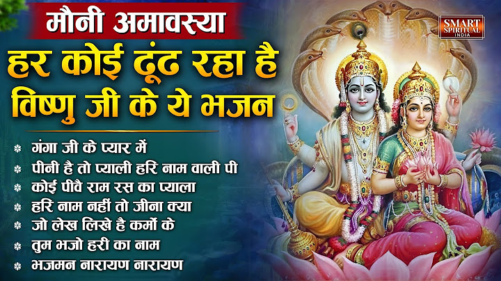 मौनी अमावस्या स्पेशल भजन 2025 | Nonstop Mauni Amavasya Ke Bhajan | Top 10 Vishnu Ji Ke Bhajan