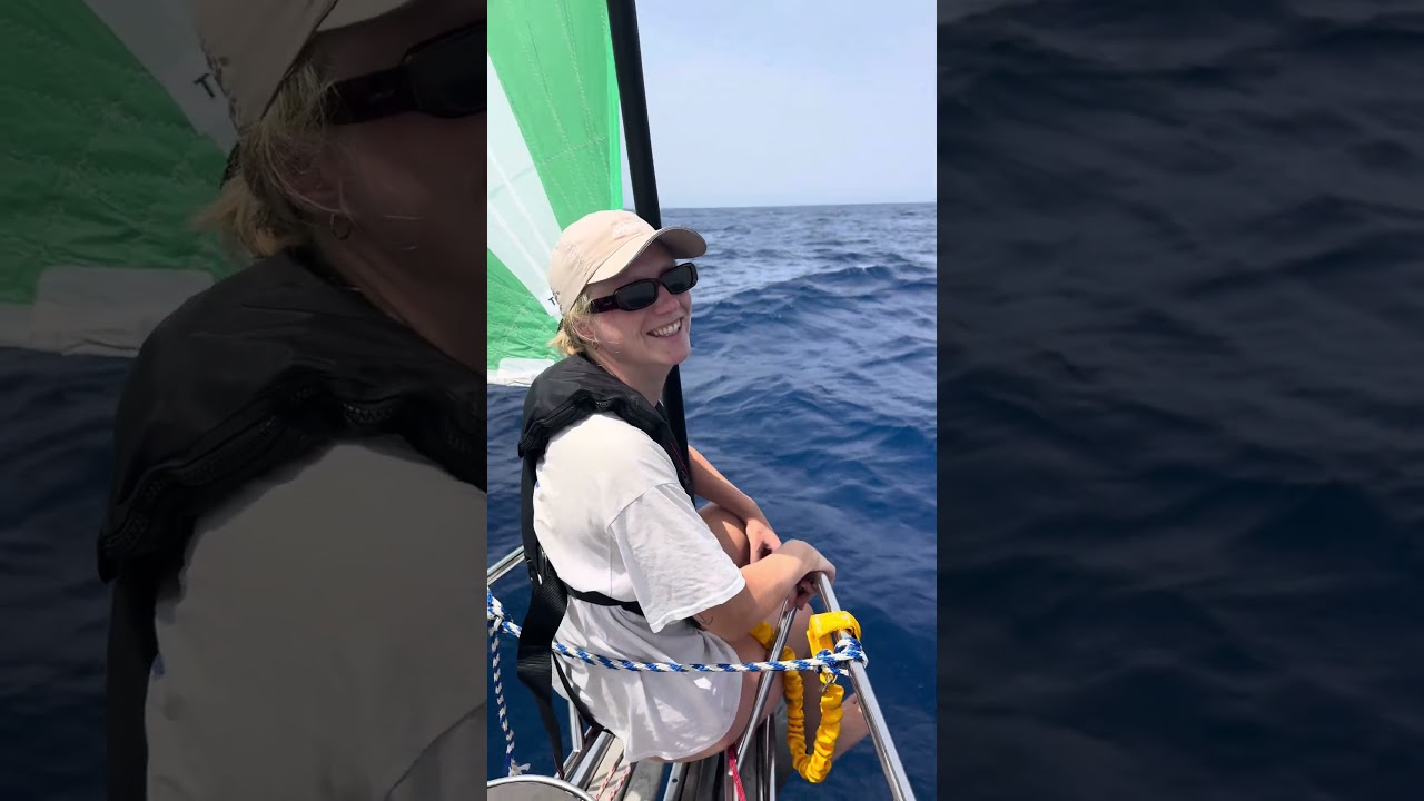 ⁣Sejlads mod Menorca, 2. dagen ⛵️ #circumnavigation #sejlads #travel
