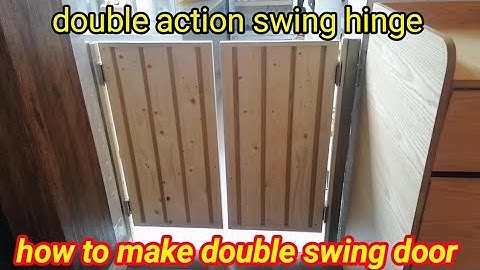 double action swing hinge/double swing door/door with swing hinge/how to make double swing door/