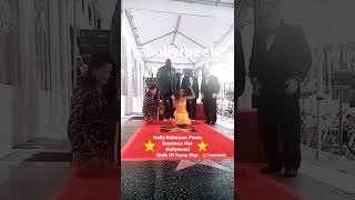 Holly Robinson Peete Receives Her Hollywood Walk Of Fame Star ⭐ #hollyrobinsonpeete #walkoffame