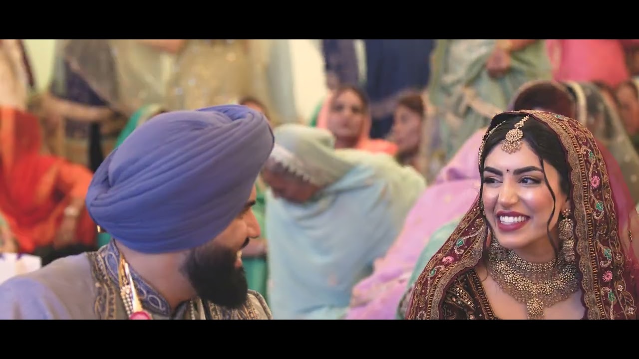 Manraj & Harjivan's Stunning Sikh Wedding and Reception 4k | Eastern Elegance
