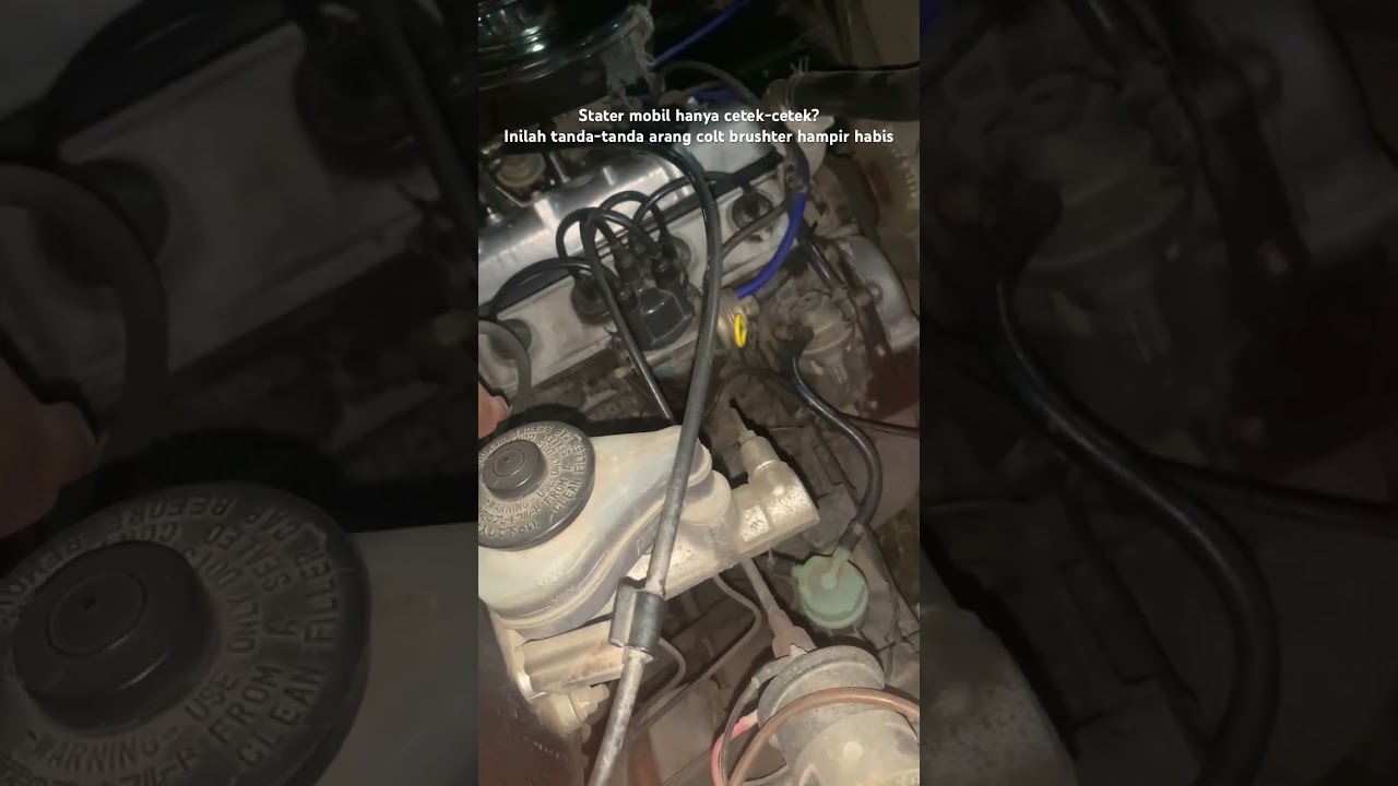 Penyeban stater mobil hanya cetek-cetek