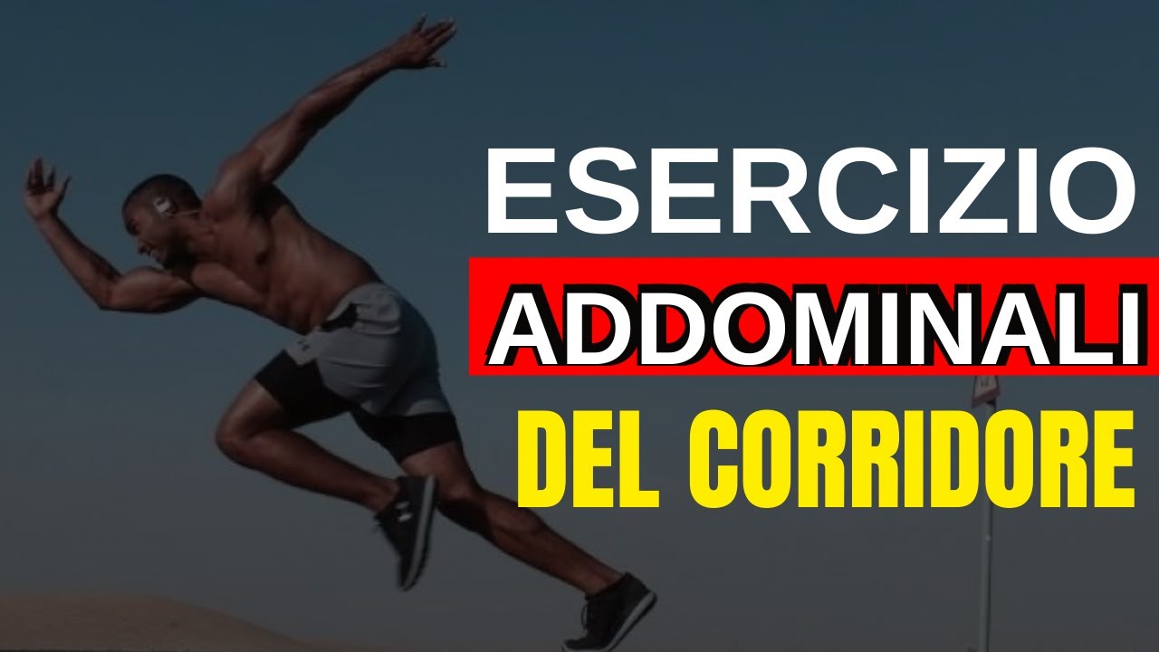 Miglior Esercizio ADDOMINALI per la Corsa - YouTube