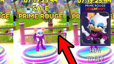 HOW TO GET THE NEW PRIME ROUGE SKIN IN SONIC SPEED SIMULATOR!! (Removed For Now)