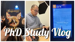 PhD Study Vlog | Watching Harry Potter and the Cursed Child!