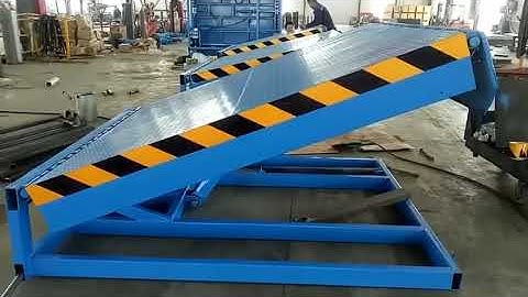 10 ton electric hydraulic container dock leveler systems loading dock equipment dock ramp