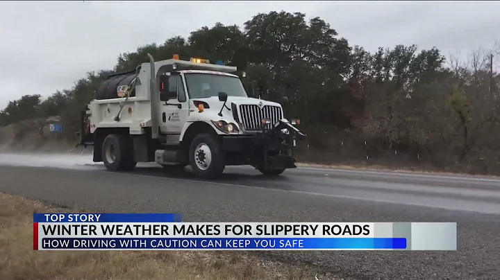 TxDOT prepares roads with brine for the cold weather