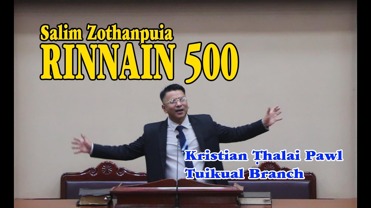 Salim Zothanpuia : In Kawngte Chu Chhut Ngun Rawh U