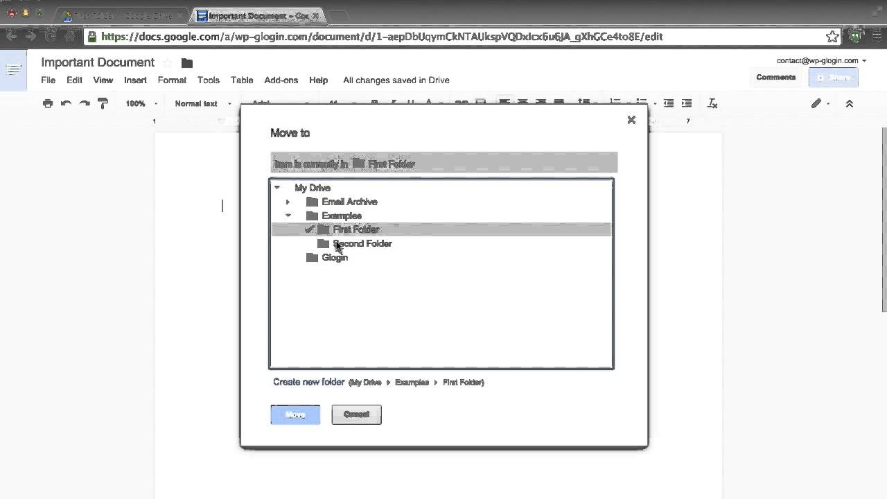 Google Drive How A File Can Belong In Multiple Folders At Once YouTube