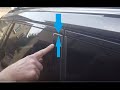 Range Rover Evoque Door &quot;C&quot; Pillar Trim Dropped - Gap - Fixed !