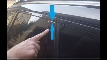 Range Rover Evoque deurbekleding "C" stijl verwijderd - opening - gerepareerd!