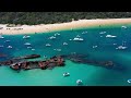 Traveling Australias best Tangalooma shipwrecks, Jetski &amp; Diving on Moreton Island