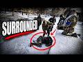 Winter airsoft flanks that almost got us killed!