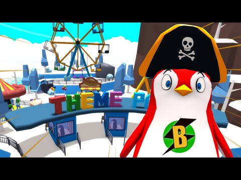 PENGUEN ADASINA KOCAMAN PARK YAPTIM 🎡 Roblox Penguin Tycoon