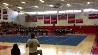2012 NCFL Cheer Competition ELLINGTON B team